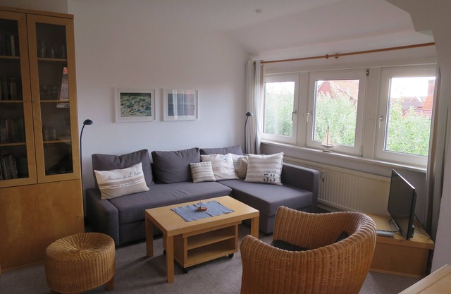 Floor Apartment. in Ostdorf, view to Watt & Dünen - SANDBANK