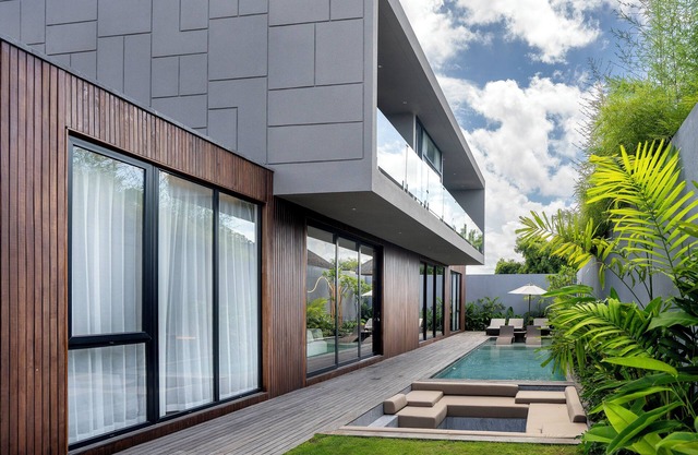 Four-bedroom Private pool Villa Trident -1 in Batu Balong