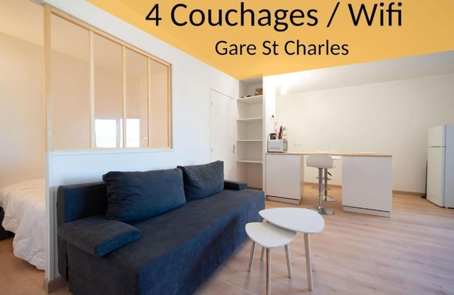 Fully equipped apartment 2 to 4 people St Charles