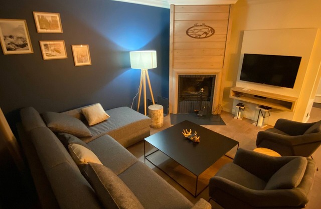 Fully renovated family apartment facing Mont Blanc