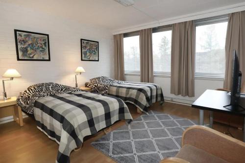 Functional and cozy 3 bedroom apartment for 6