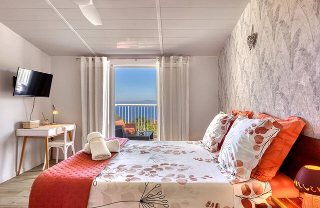 Furnished with pool and ocean view terrace