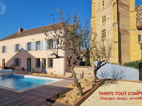 Gîte charmant avec jardin et piscine chauffée - FR-1-496-339
