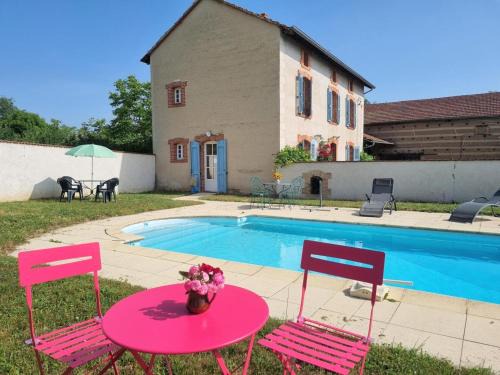 Gîte de charme avec piscine privée à Saint-Sixte - FR-1-496-328