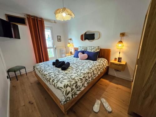 Gîte Forestier - T2 Cosy avec Terrasse & 2 Parkings privatifs -Centre ville