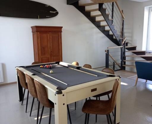 Gîte Versant Ouest, 700 m des plages.