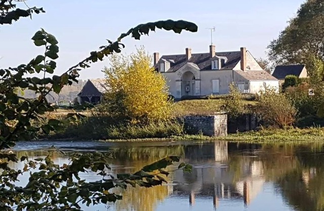 Gite de la Salamandre aan de rivier de Cher vlakbij Zoo de Beauval