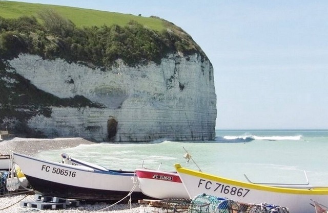 Gite pour 8 personnes (4 chambres) à Yport à 50m de la mer (à 8km d'Etretat)