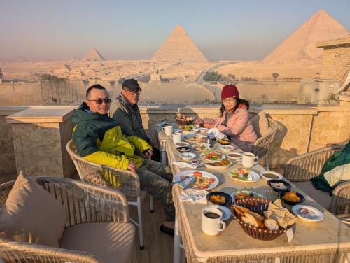 Giza Pyramids View
