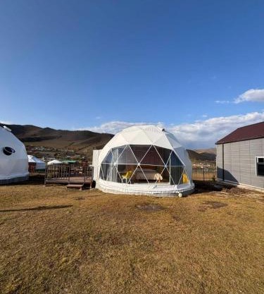 Glamping dome