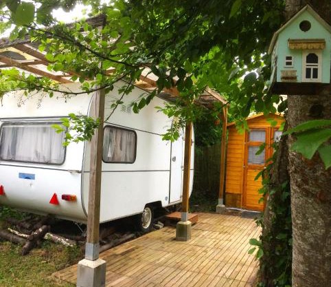 Glamping du loup garou