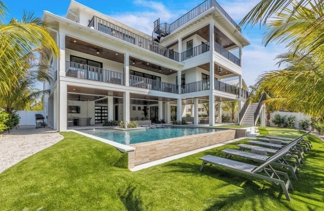 Gorgeous canal front home on Anna Maria!