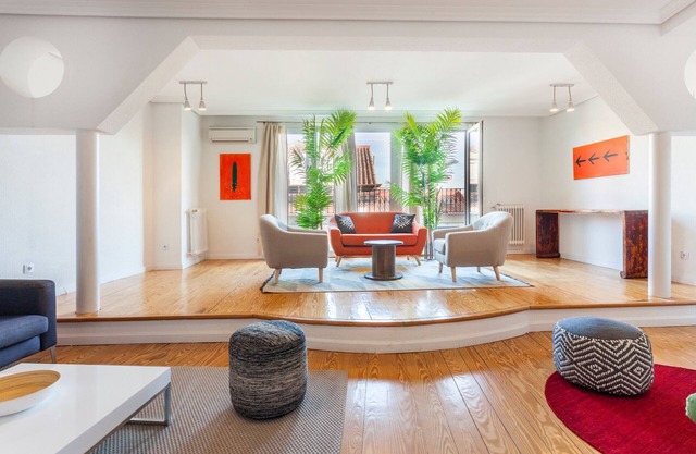 Gran Via Terrace apartment in Madrid