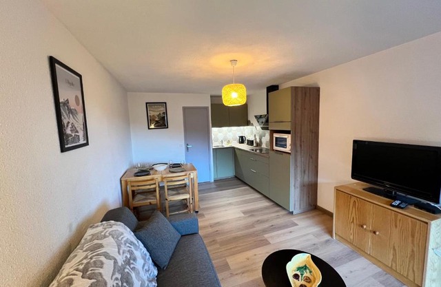 Grand studio cosy et rénové - Vue montagne