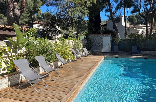 Grande Maison Avec Clim & Piscine à 350m de la Plage