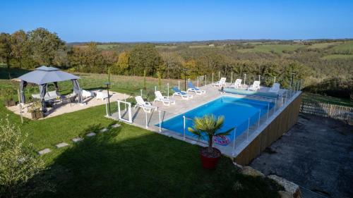Grange avec vue, proche de Sarlat, calme et dépaysement au coeur du Lot