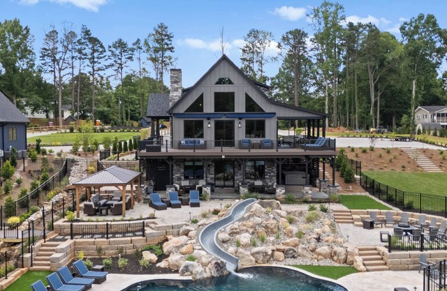 Gray Fox Lodge by AvantStay | WATERSLIDE, Pool, Theater | Sleeps 23