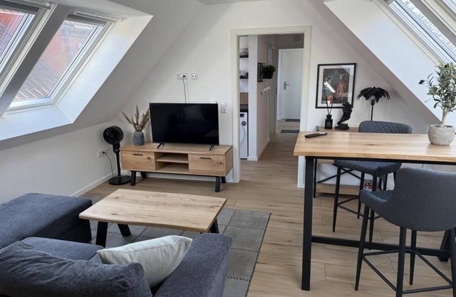 Great apartment with a view of the Störtebeker Tower