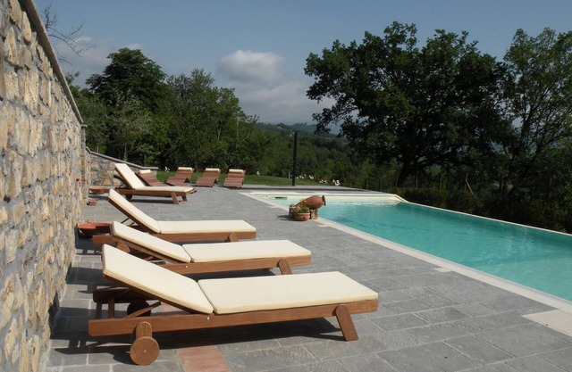 great view! private jacuzzi pool, Villa with frescoes near Florence