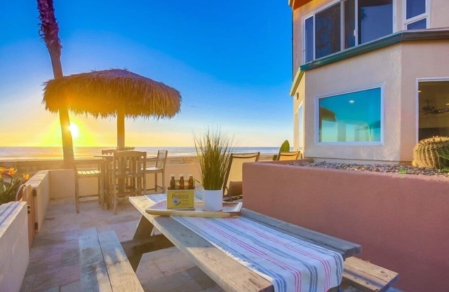 Ground Level + Penthouse! 55' of Ocean Front * 5 Patios