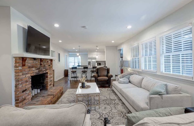 Group Getaway 6BR Near Fort Benning Huge Kitchen + Private Yard