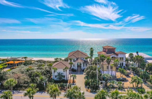 Gulf Front With 150 Feet Of Private Beach In Dune Allen + Private Pool