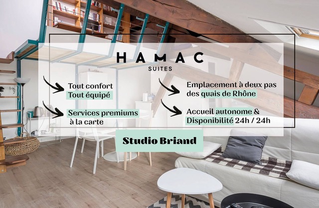 Hamac Suites Aristides Briand Quais de Rhône