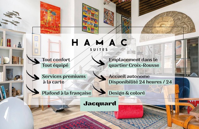 Hamac Suites- Le Jacquard Croix-Rousse - 2pers