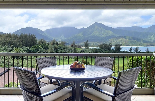 Hanalei Bay Resort 9323 By Parrish Kauai - great ocean and bay views with AC!