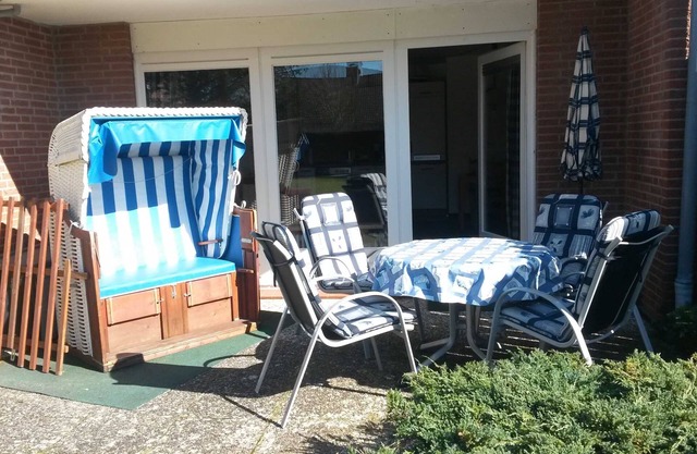 Haus Nautic, App. 1 - Haus Nautic, 2-zi.-app., EG, 2-3 P., Terrasse