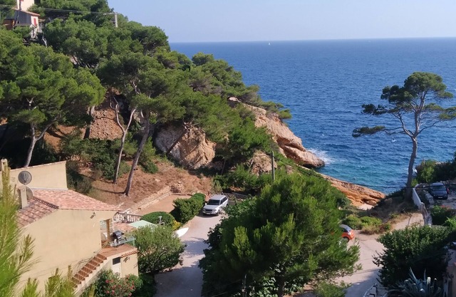 Haut de Villa facing the sea