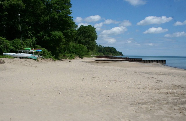 HERE'S THE BEACH!! Lake Front Cottage in Family-friendly Lexington Heights.