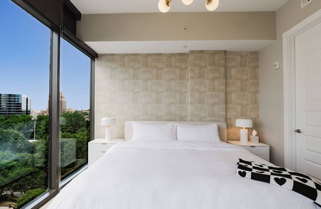 High rise apartments in Atlanta