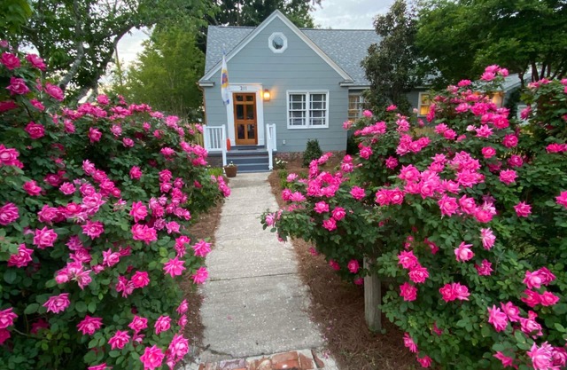 Historic Beaufort NC House, 3-Bedroom 2-Story, Big Yard, Walk/Bike Everywhere