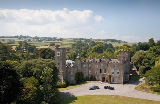 Historic Castle on North Wales Coast