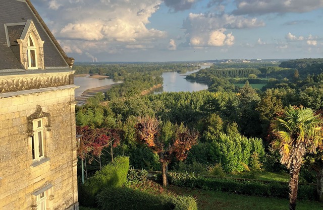 Historic Loire castle with stunning views & pure nature