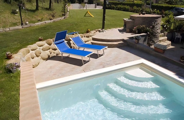 Holiday apartment with pool