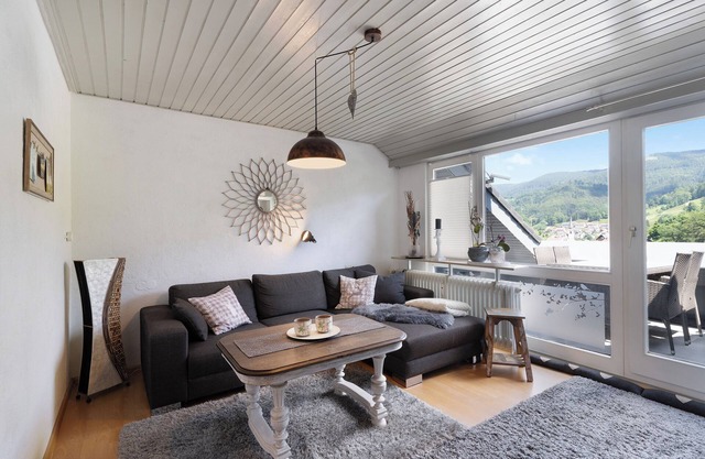 Holiday Apartment 'Ferienwohnung Schwarzwald Engel' with Loggia, Balcony & Wi-Fi