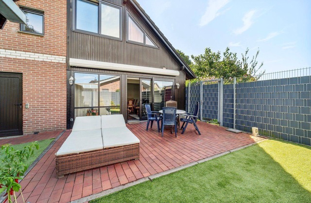 Holiday home in Wessum with terrace and barbecue