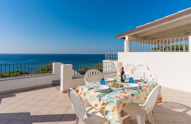 Holiday Home 'Stella Del Ponente' with Sea View, Private Terrace and Air Conditioning