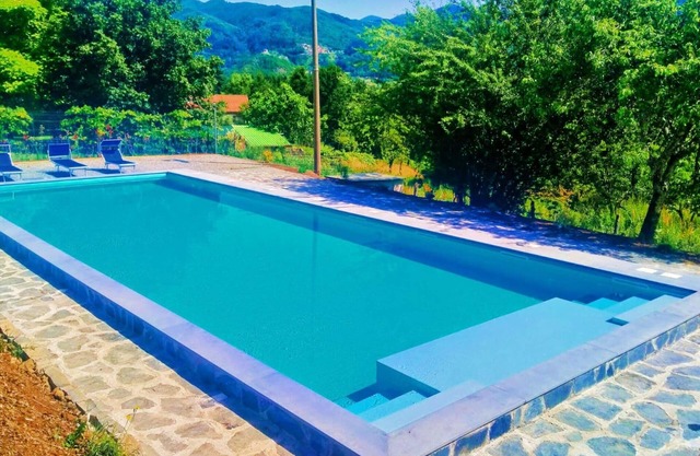 Holiday home with pool in Camporgiano