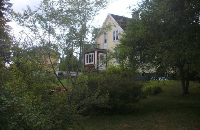 Holiday house with a sauna and a fireplace stove, as well as a terrace