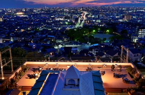 Hotel Seiryu Japanese Spa inn with spectacular view in Osaka