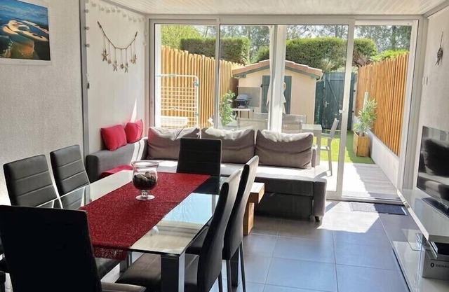 HOUSE 1*- 6 pers. COMFORT & RELAXATION ON THE TERRACE - BISCARROSSE (LAKE & GOLF)