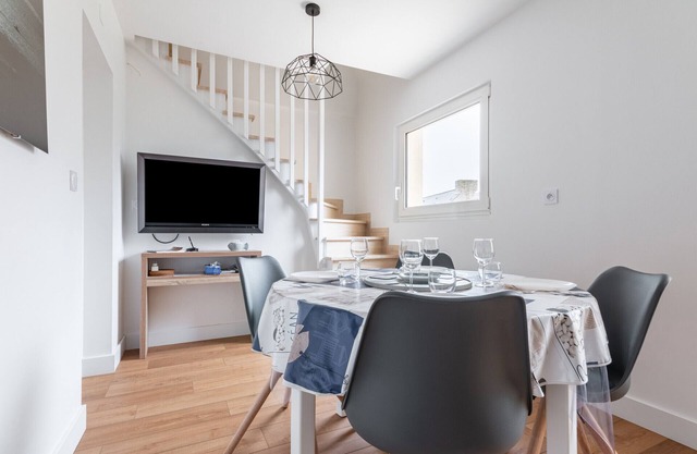 House for 4 with garden - 300 m from the beach