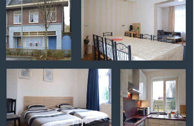 House Hommert 5 large bedrooms- 10 single beds free wifi free parking front door