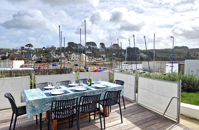 House in Terenez with Stunning Harbour Views