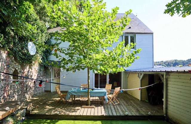 House near the sea in Normandy