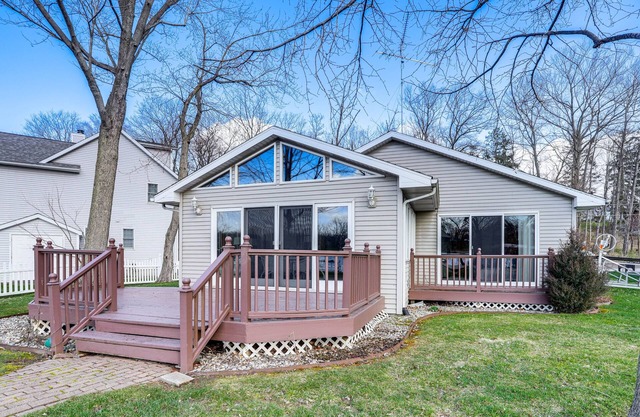 House on Paw Paw Lake w/Private Dock!
