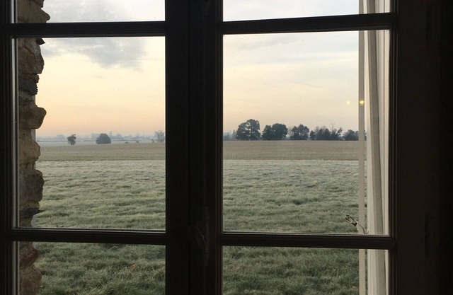 House with character in the middle of the fields